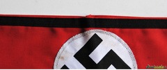 Rarissima fascia da braccio tedesca nazista SS-KAMPFBINDE mod.1925 per ALLGEMEINE-SS (GERMANIA WW2)