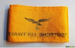 Fascia da braccio tedesca nazista per membri della “DEUTSCHE LUFTWAFFE” mod.1943 (GERMANIA WW2)