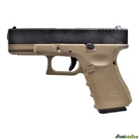 WE PISTOLA A GAS G19 NERA E TAN (WG03BT)
