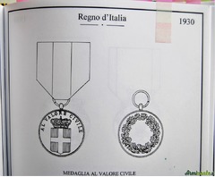 Medaglia d'epoca fascista 