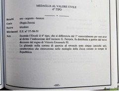 Medaglia d'epoca fascista 