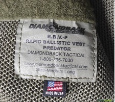 Carrier Diamondback Tactical R.B.V.P.