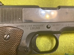 Ithaca Gun 1911A1, 1943, Sportiva, .45 ACP