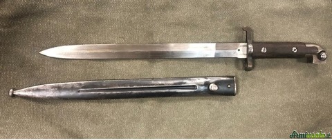 Baionetta per carabina Carl Gustav 94 fodero stessa matricola ottime condizioni