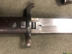 Baionetta per carabina Carl Gustav 94 fodero stessa matricola ottime condizioni
