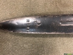 Baionetta per carabina Carl Gustav 94 fodero stessa matricola ottime condizioni