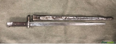 Baionetta per carabina Mannlicher 1903 Greco marcata Gnutti Brescia condizioni ottime molto rara