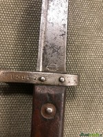 Baionetta per carabina Mannlicher 1903 Greco marcata Gnutti Brescia condizioni ottime molto rara