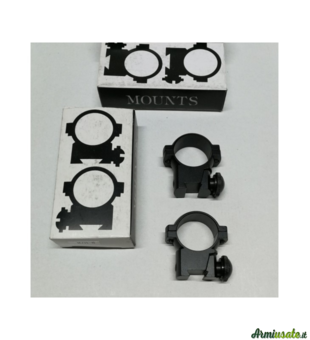 Anelli da 1" per carabina Aria Compressa