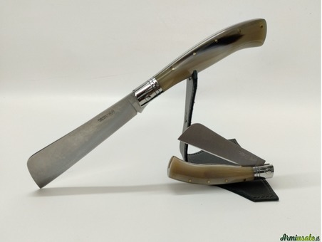 "SA LAMETTA" COLTELLO MANICO IN CORNO DI BOVINO