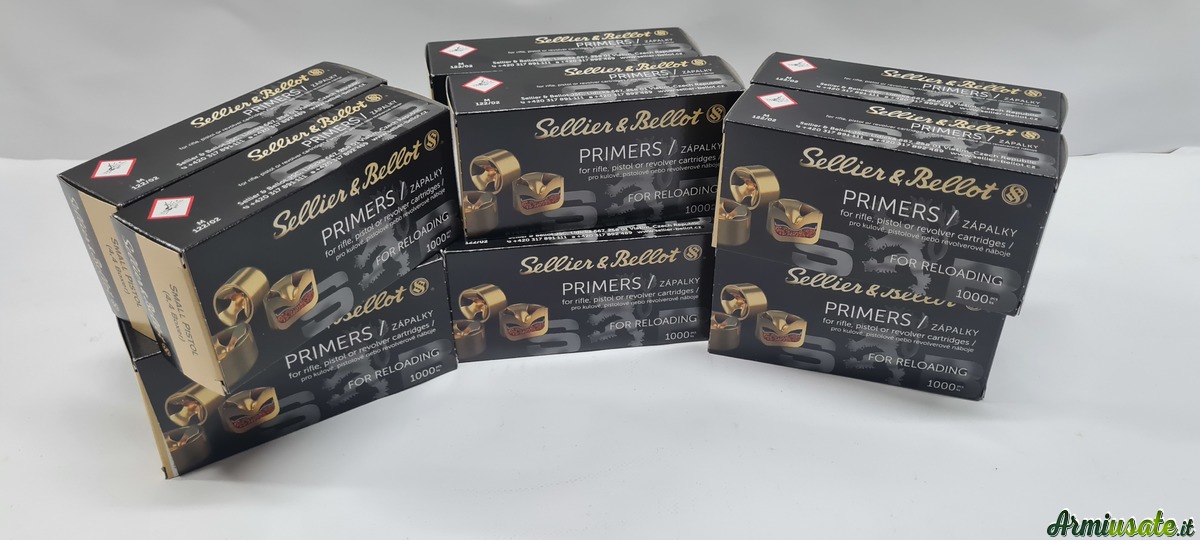 INNESCHI PRIMERS SELLIER & BELLOT 4,4 BOXER SMALL PISTOL INNESCHI PRIMERS SELLIER & BELLOT 4,4 BOXER SMALL PISTOL