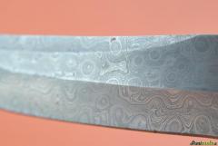 coltello lama in damasco