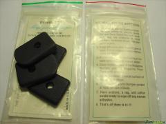 Pad Beretta 92-98 in gomma da incollare 5 €. cad.