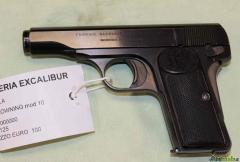Pistola Browning Mod. 10 Calibro 7,65