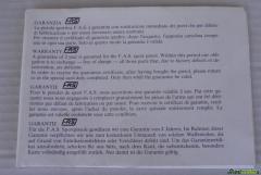 LIBRETTO FAS C.F. 603 CAL. 32 WAD CUTTER