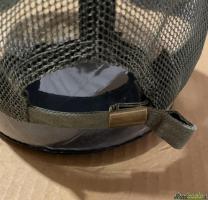 Cappellino rete - verde militare - taglia regolabile