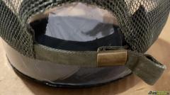 Cappellino rete - verde militare - taglia regolabile