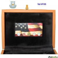 #0155 Valigetta Nuova in Pelle Colt 1911 e Cloni