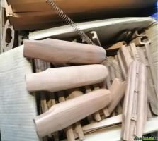 Aste Bernardelli a coda castoro Cal 12 e 20