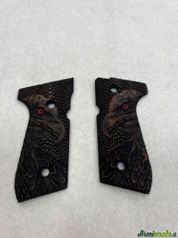 Guancette Beretta 92/98FS Legno Incise