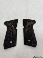 Guancette Beretta 92/98FS Legno Incise