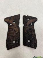 Guancette Beretta 92/98FS Legno Incise
