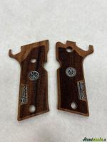 Guancette Beretta 92X Performance Legno con logo