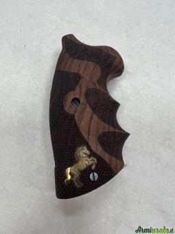 Guancette Colt Python Legno con logo