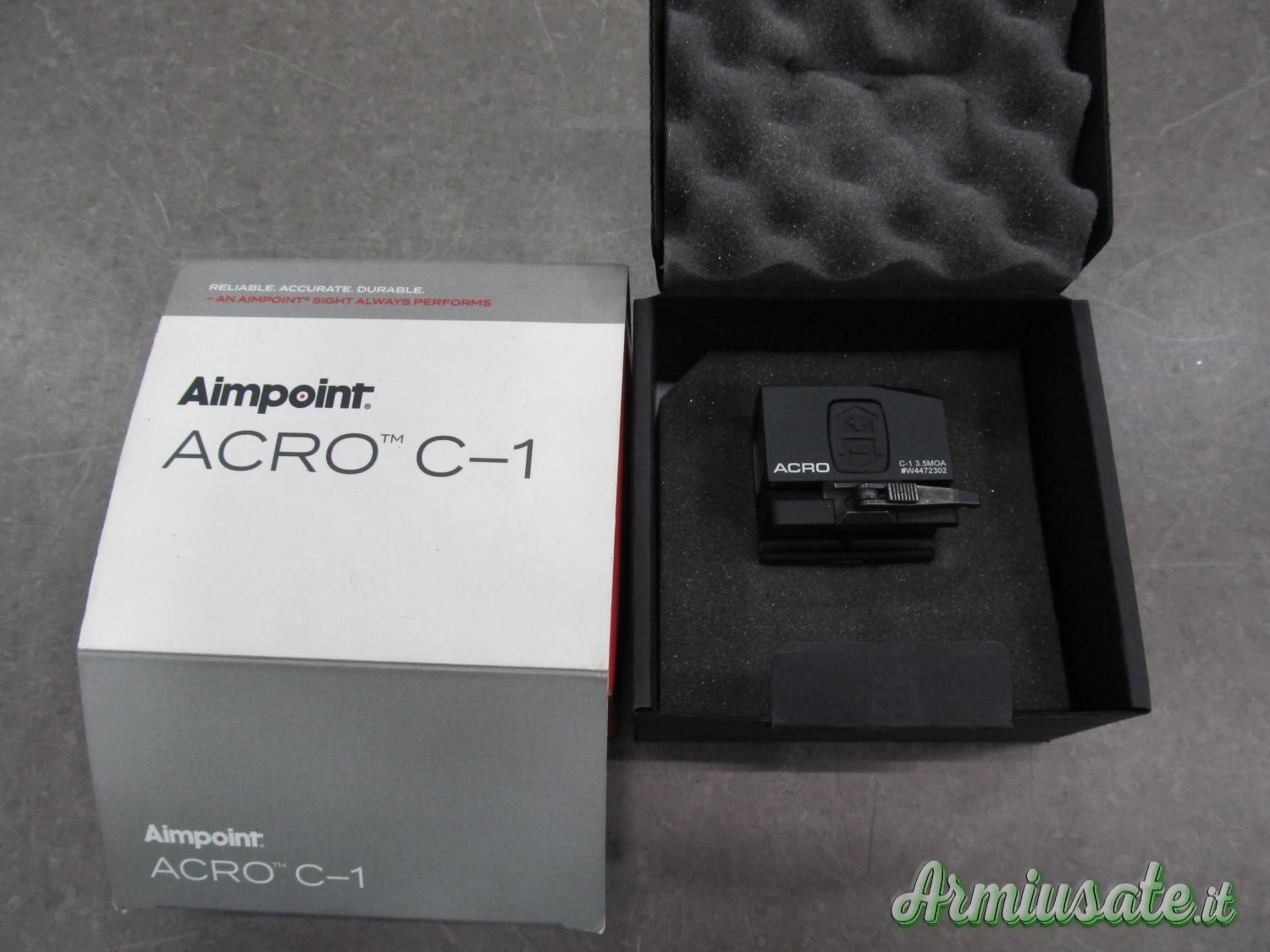 AIMPOINT ACRO C1 3,5 MOA PUNTO ROSSO RIF AC9 AIMPOINT ACRO C1 3,5 MOA PUNTO ROSSO RIF AC9