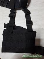 Fondina universale e porta caricatori con cinturone in cordura