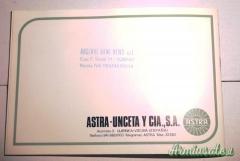 LIBRETTO ASTRA A-80