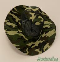 Cappello mimetico stile cowboy