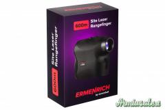 Distanziometro laser Ermenrich LR600 telemetro,velocità,angolo visuale.6x.caccia