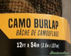 Telo x capanno in juta - Realtree Max 5 - Made in Usa