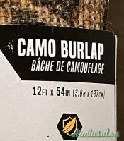 Telo x capanno in juta - Realtree Max 5 - Made in Usa