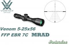 Vortex Venom MRAD 5-25X56 FFP reticolo EBR-7C