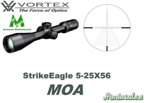 Vortex Strike Eagle 5-25x56 MOA FFP Tubo 34mm