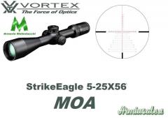 Vortex Strike Eagle 5-25x56 MOA FFP Tubo 34mm