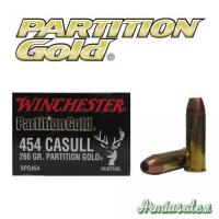 WINCHESTER 454 CASULL 260gr PARTITION GOLD