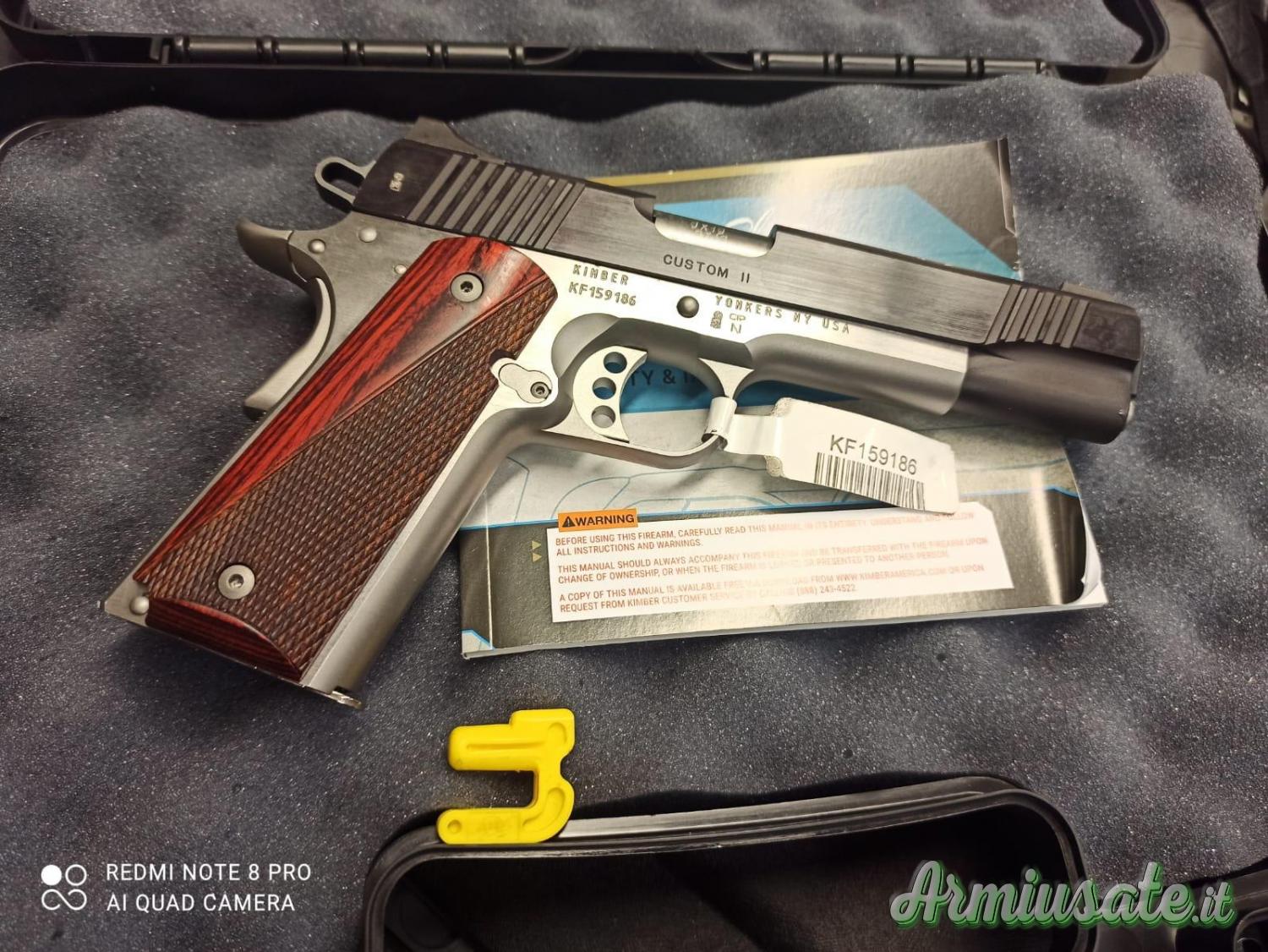 KIMBER CUSTOM II TWO TONE cal. 9x19 KIMBER CUSTOM II TWO TONE cal. 9x19