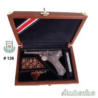 #0138 Valigetta Nuova in Pelle Luger P08 4