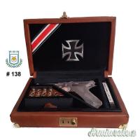 #0138 Valigetta Nuova in Pelle Luger P08 4