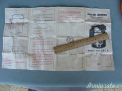 Foglio illustrativo SRCM 28 €. Spedito