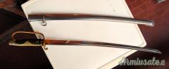 Katana “KYŪ GUNTŌ” mod. 1875 cd. “MURATA-TŌ” da Ufficiale Esercito Imperiale Giapponese