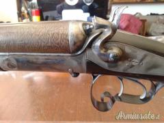 Non elencato doppietta round body cani esterni canne damasco cal.12´