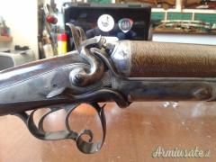 Non elencato doppietta round body cani esterni canne damasco cal.12´
