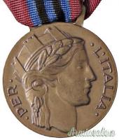 Medaglia d’epoca fascista per “I VOLONTARI DELL’AFRICA ORIENTALE 1935-1936” di tipo “A”