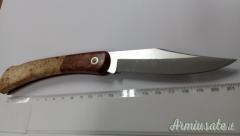 Coltello tascabile richiudibile Fox in radica di betulla
