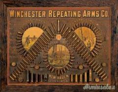 TARGA metallica WINCHESTER