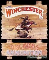 TARGA metallica WINCHESTER